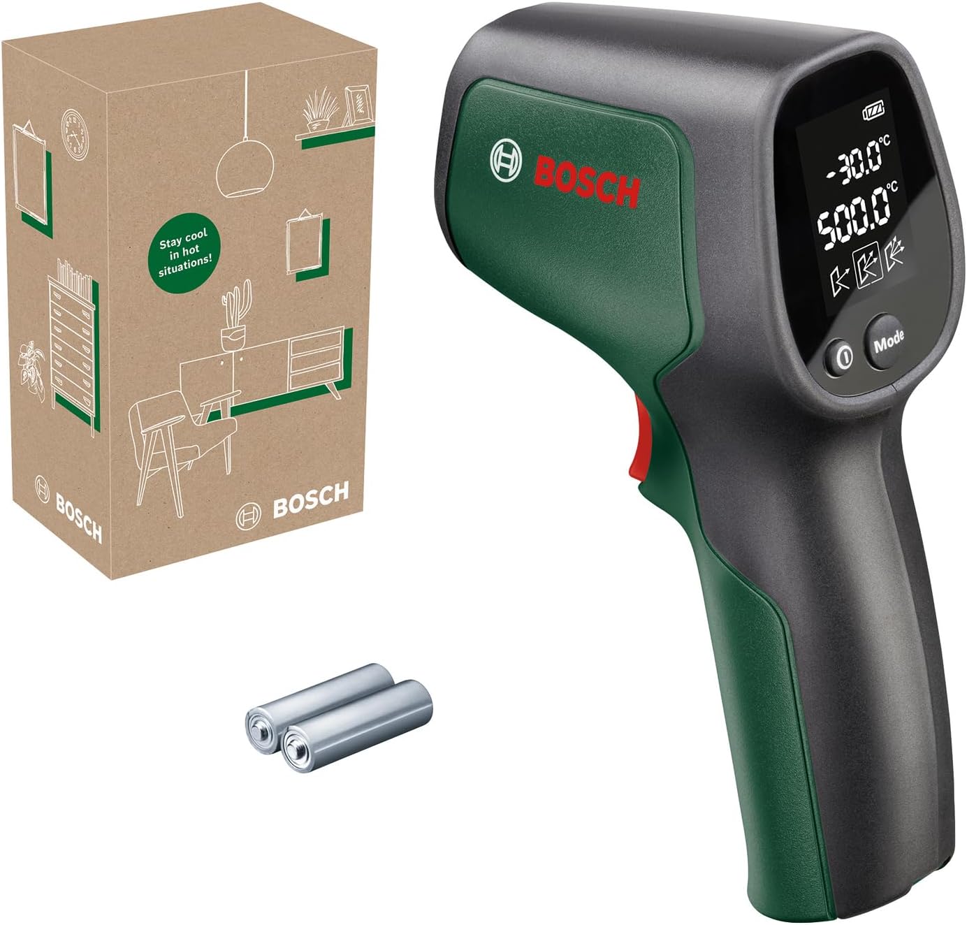 Bosch UniversalTemp termometro infrarossi per individuare ponti termici su finestre e davanzali