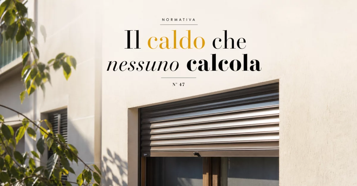 Global Shading Day 2026: perché le schermature solari contano nella direttiva Case Green
