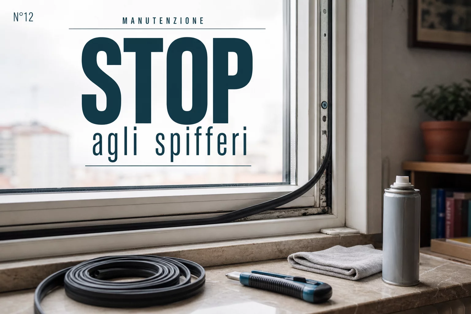 Guarnizioni per infissi: come scegliere, sostituire e non buttare soldi in spifferi