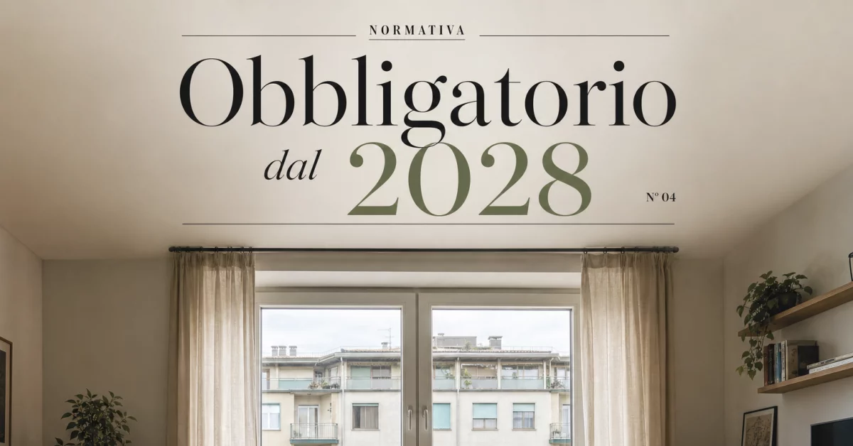 GWP serramenti: cos'è e perché diventerà obbligatorio come la trasmittanza