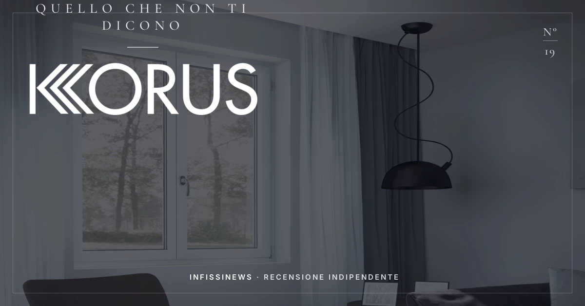Korus Finestre PVC: Recensioni, Opinioni e Guida all'Acquisto