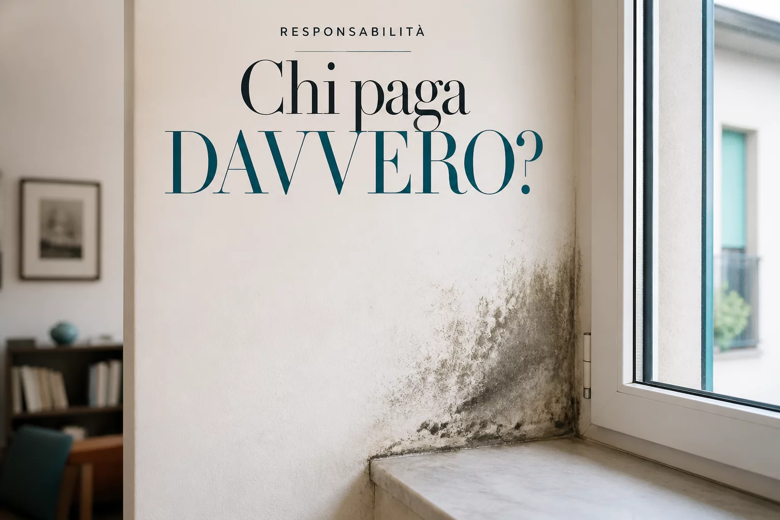 Muffa da condensa e ponti termici: chi paga tra condominio e costruttore