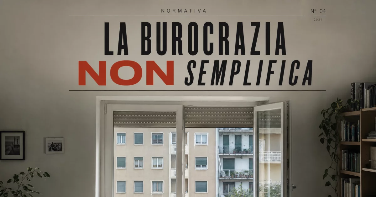 Riforma Testo Unico Edilizia: cosa cambia davvero per cambiare gli infissi